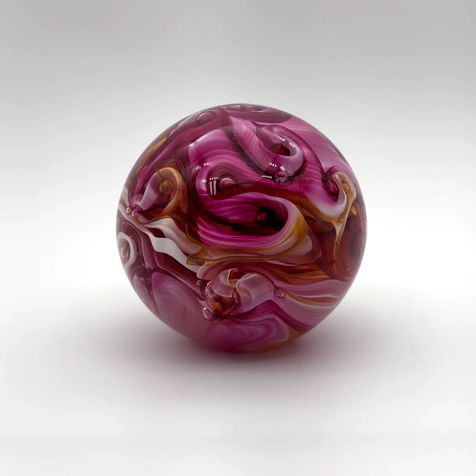 Swirl Orb Paperweight