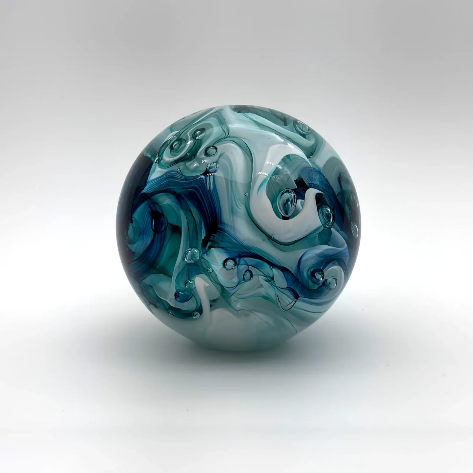 Swirl Orb Paperweight