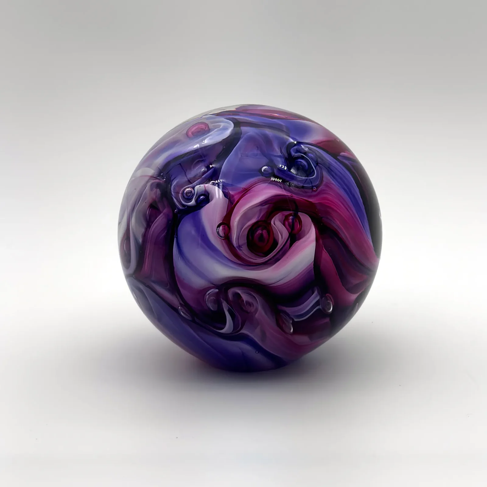 Swirl Orb Paperweight